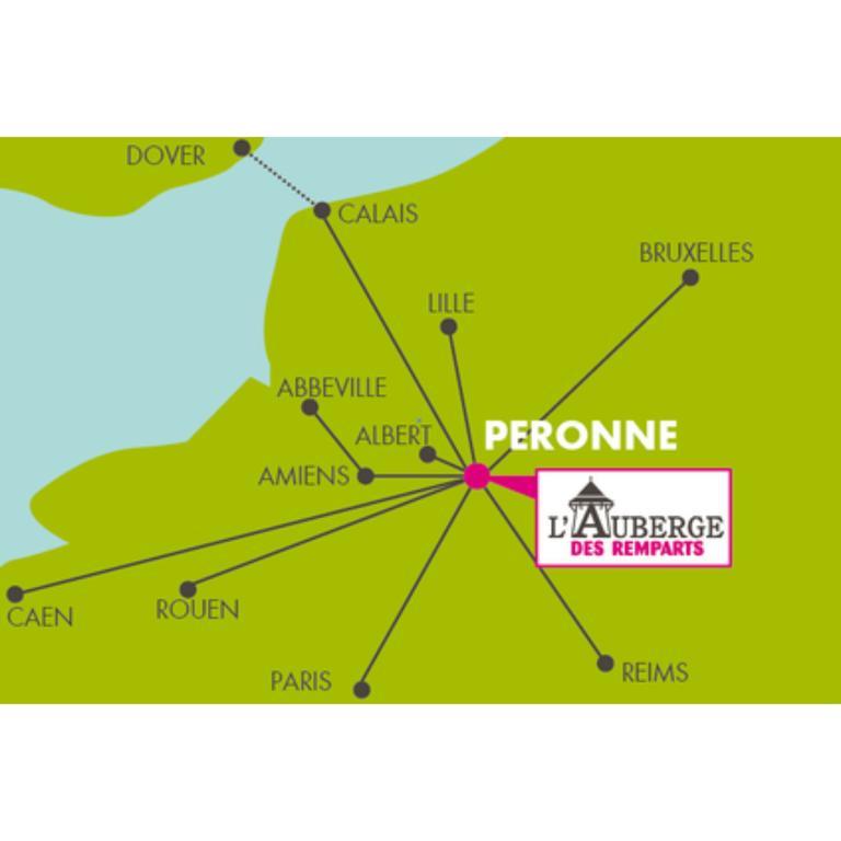 Auberge Des Remparts Peronne  Ngoại thất bức ảnh